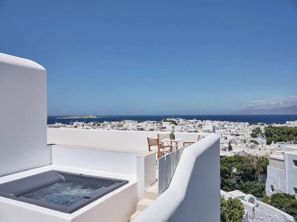 Pool, Belvedere hotel, Mykonos