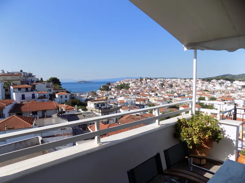 Terrace, Pension Margarita, Skiathos