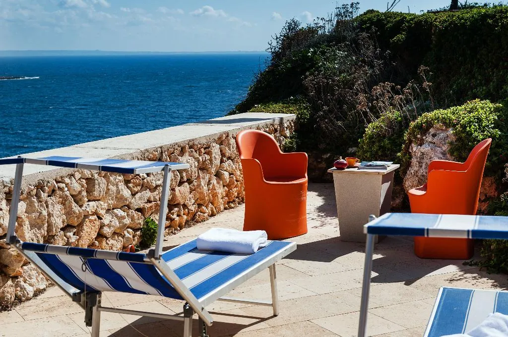 APARTMENT SEA VIEW WITH TERRACE Room, Nido del Pellegrino, Trapani