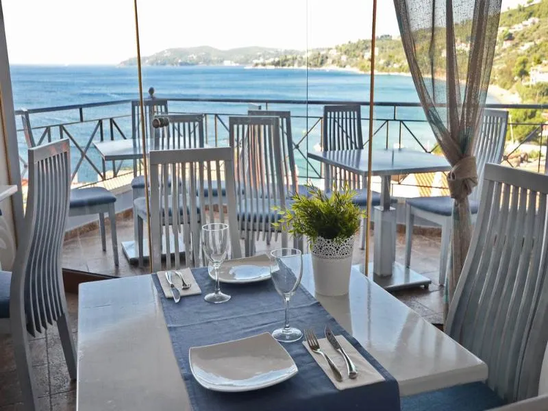 Restaurant, Aria Hotel, Skiathos