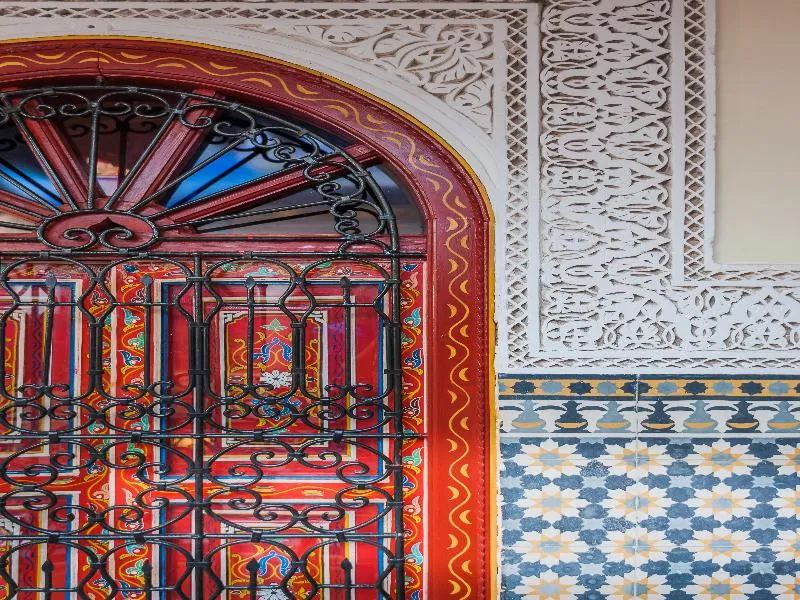 Lobby, Riad Bleu Du Sud, Marrakech