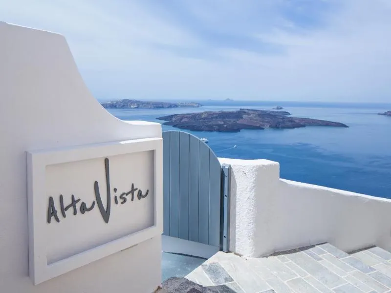 Lobby, Alta Vista Suites, Santorini