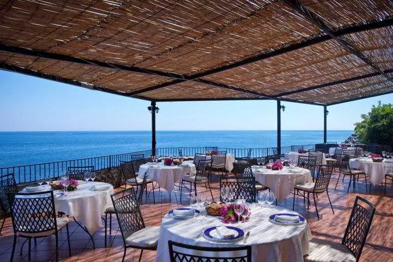 Restaurant, Santa Tecla Palace, Catania