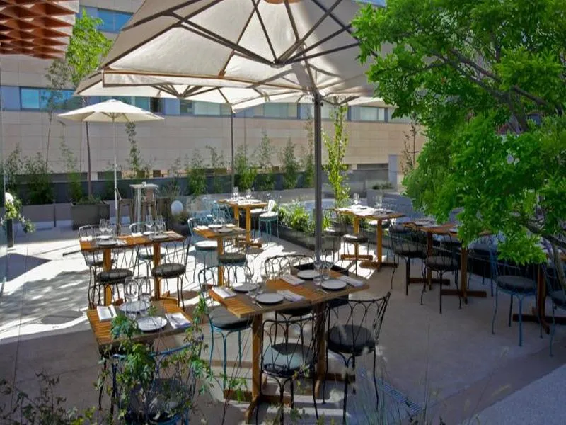 Terrace, Hotel Aravaca Village, Madrid