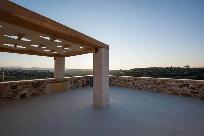 Terrace, Lameriana Secret Village, Crete