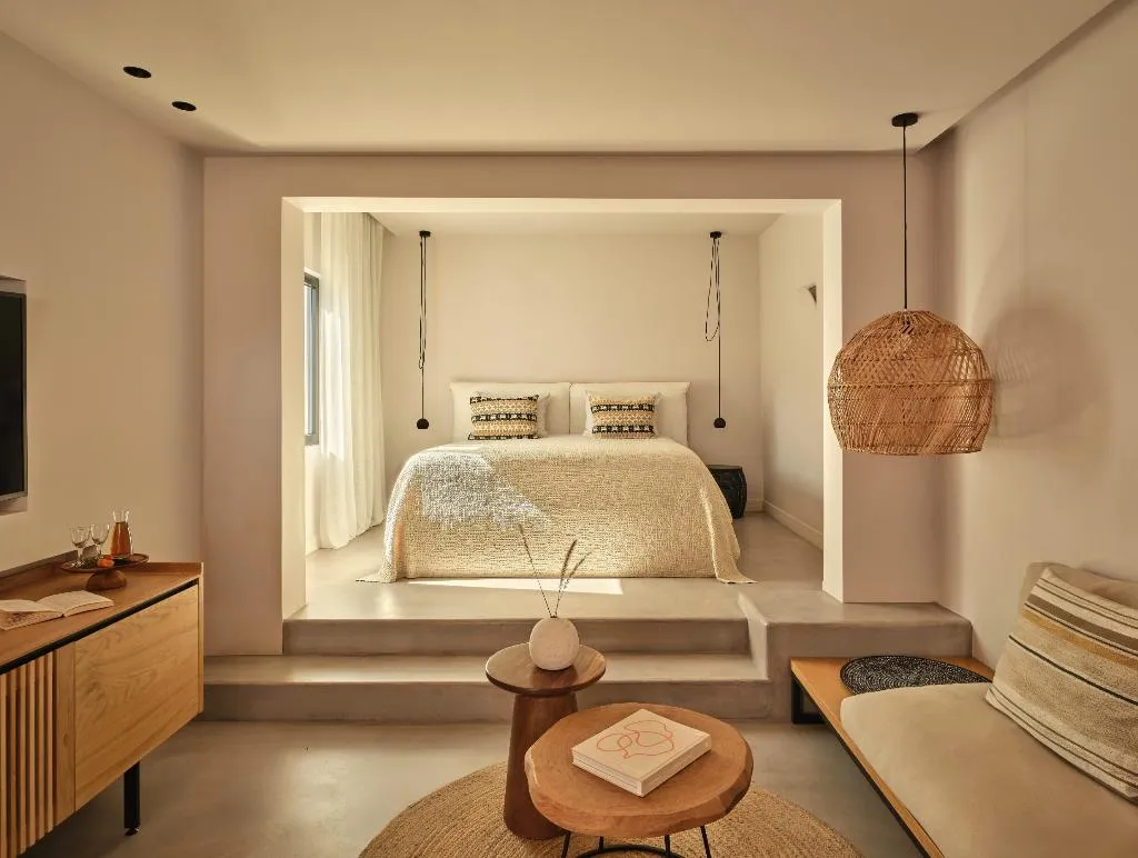 General view, Minos Beach Art Hotel, a Member of Design Hotels, Crete
