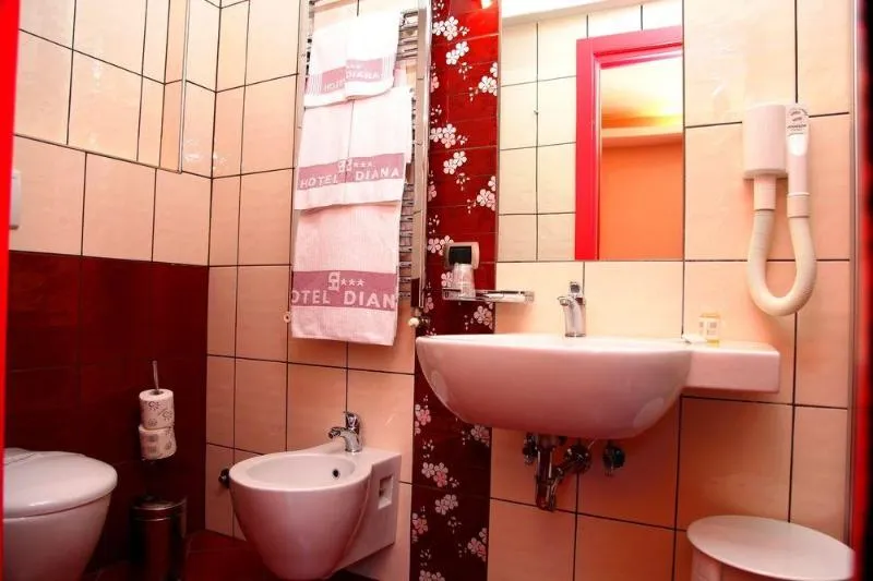Room, Hotel Diana Pompei, Naples