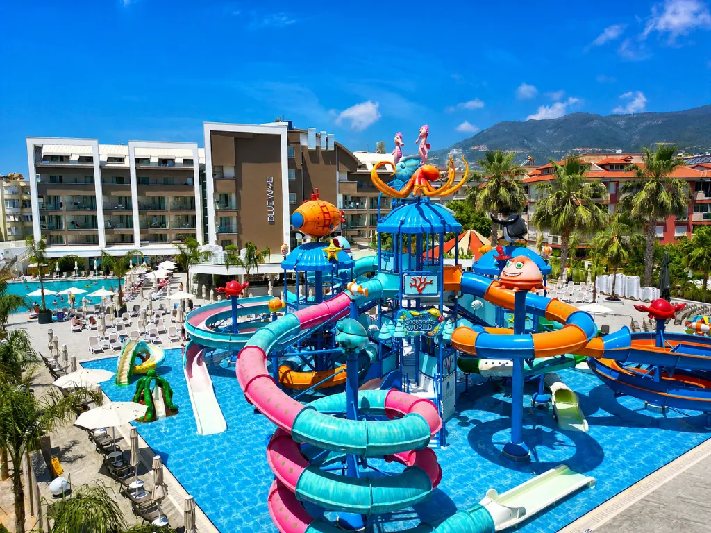 General view, Blue Wave Suite Hotel, Antalya