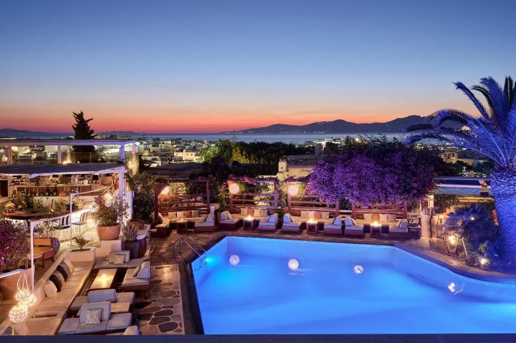 General view, Belvedere hotel, Mykonos