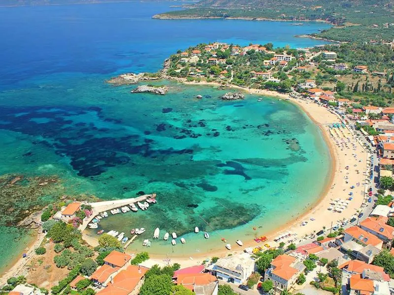Beach, Bonos Apartments, Kalamata