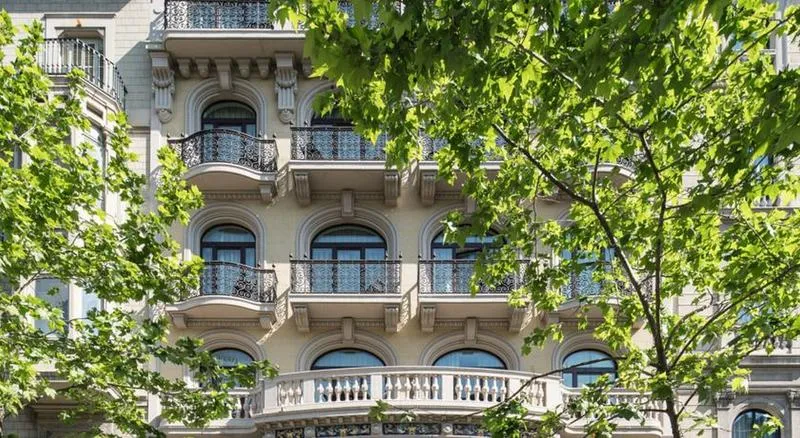 General view, Catalonia Passeig de Gracia, Barcelona
