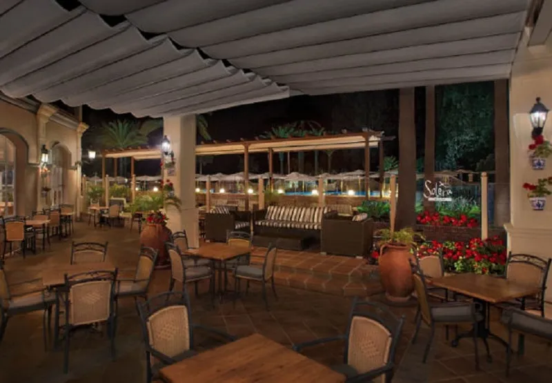 Terrace, Marriott'S Playa Andaluza, Costa Del Sol