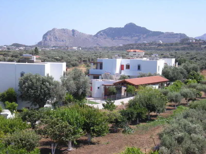 Terrace, Triantafillas Appartments, Rhodes