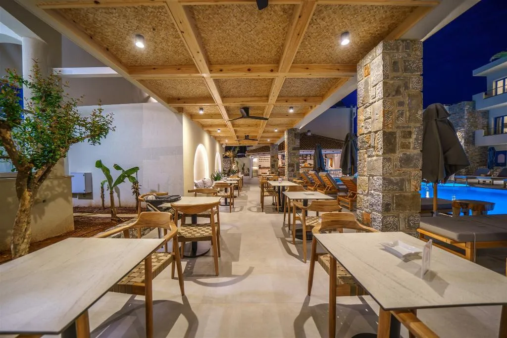 Terrace, Nana Angela Apartments, Crete