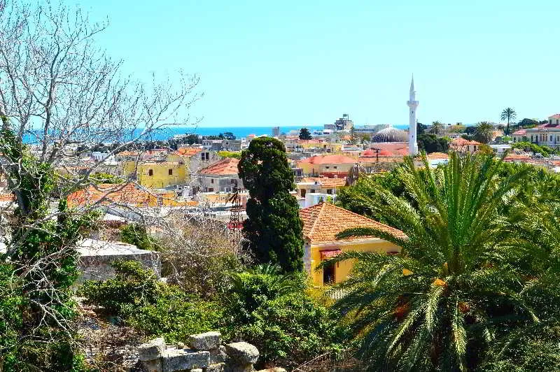 Terrace, Medieval Villa, Rhodes