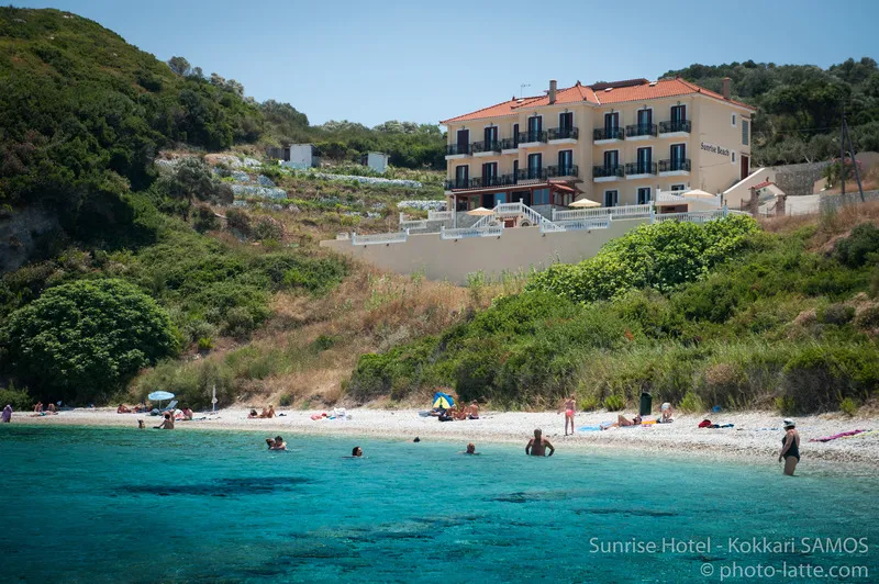 General view, Sunrise Beach, Samos