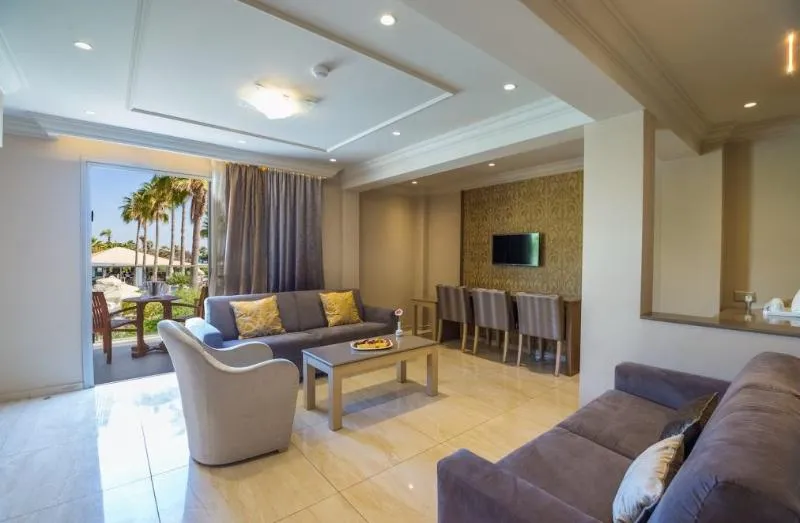 SUITE QUEEN SIZE BED Room, Adams Beach Hotel, Cyprus