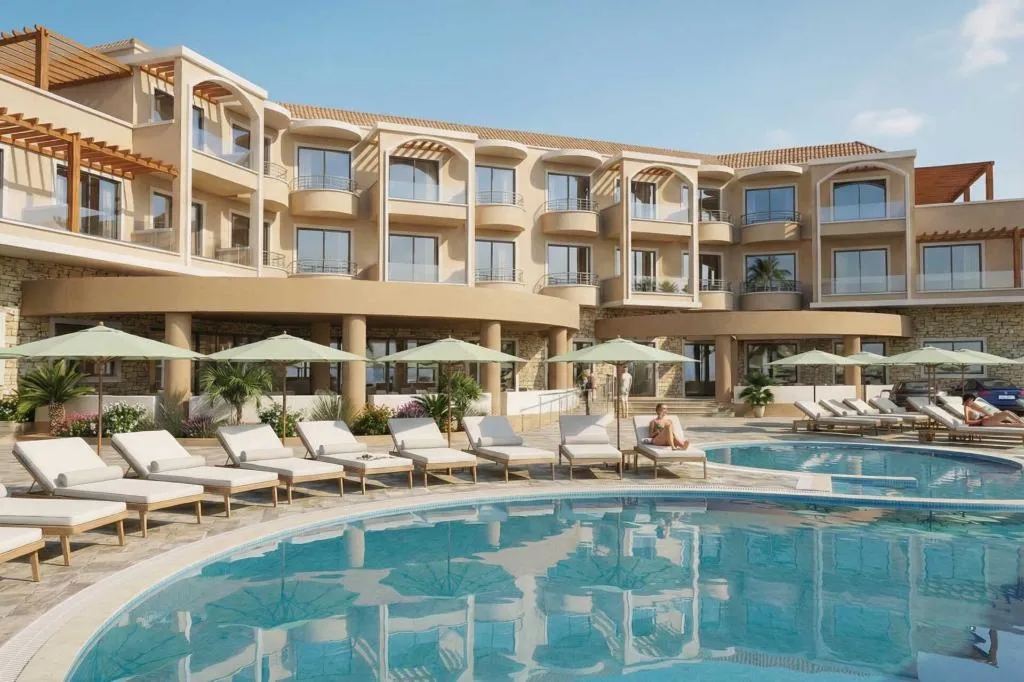 General view, Mythos beach Hotel, Rhodes