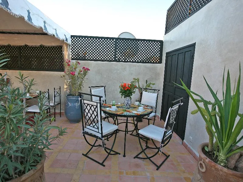 Terrace, Riad spa Sindibad, Marrakech