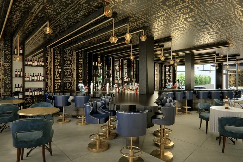 Bar, Hotel Raphael Wien, Vienna