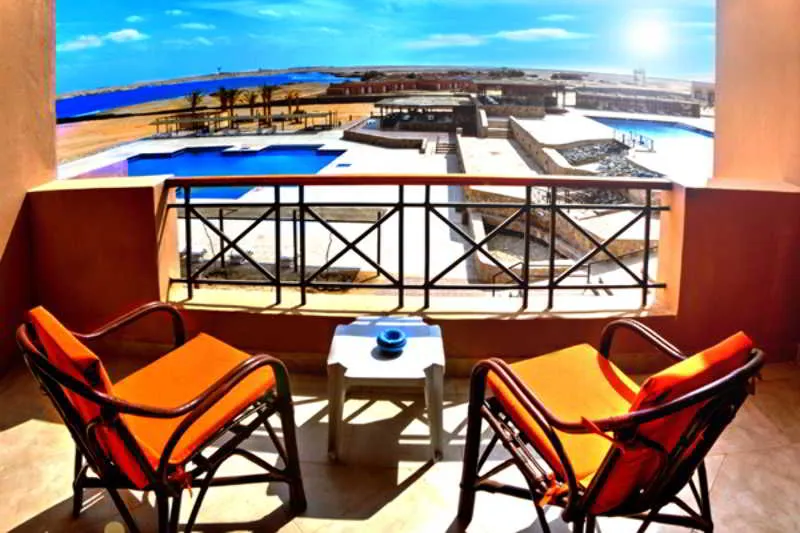 Terrace, Viva Blue Resort & Diving, Red Sea Riviera