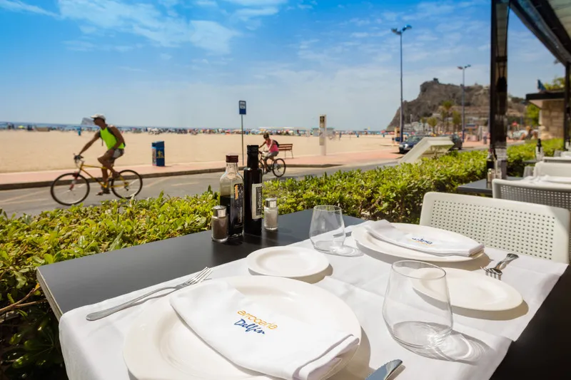 Restaurant, Gran Hotel Delfin, Costa Blanca