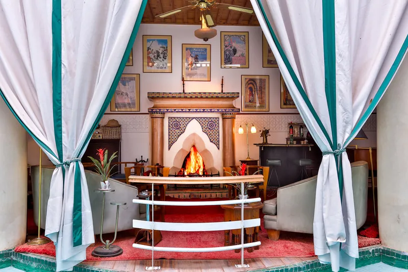 General view, Riad Moucharabieh, Marrakech