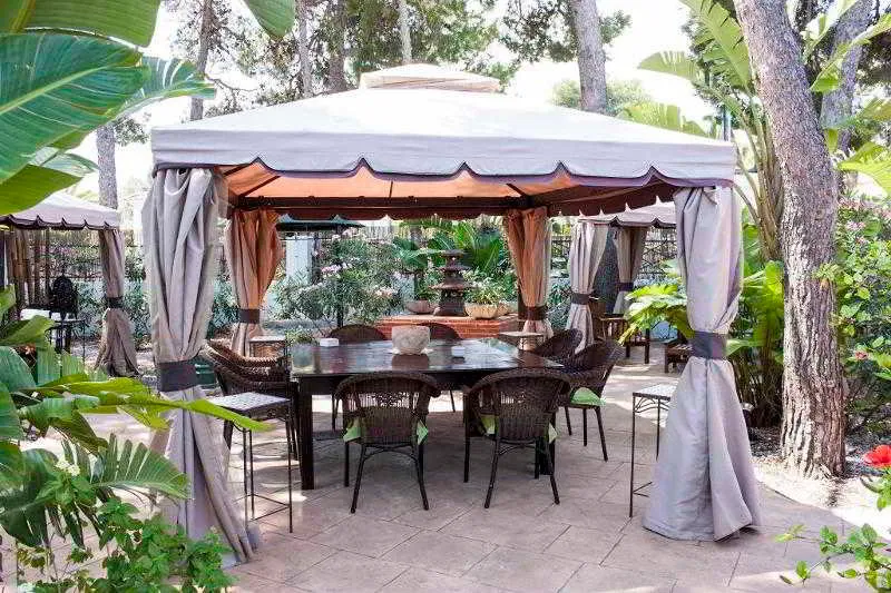 Terrace, Hotel Palau Verd, Costa Blanca