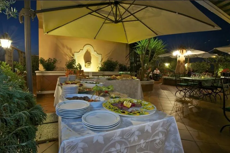 Terrace, Diana Roof Garden, Rome