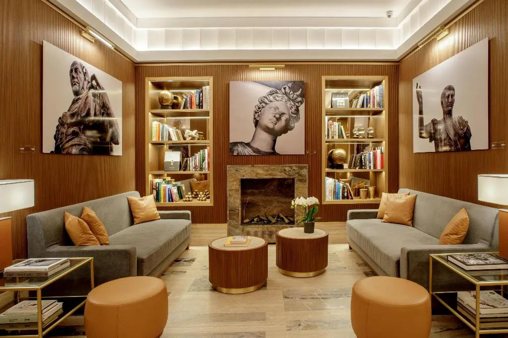 Lobby, Hotel Imperiale, Rome
