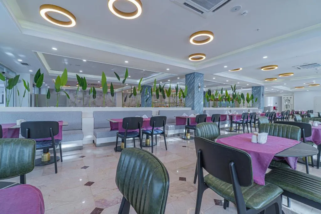 Restaurant, Q Ella Beach Hotel, Antalya