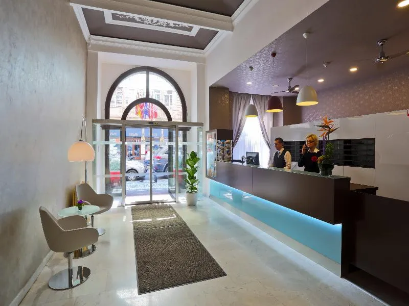 Lobby, Atlantic Hotel Prague, Prague