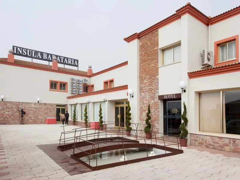 Terrace, Hotel Insula Barataria, Madrid