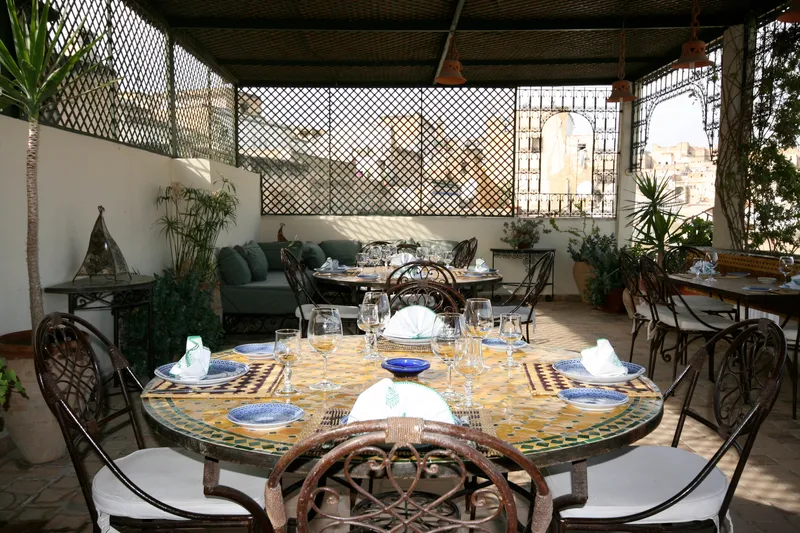 Terrace, Dar el Ghalia, Fez