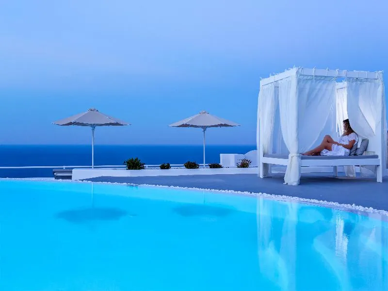 Pool, Amber Light Villas, Santorini
