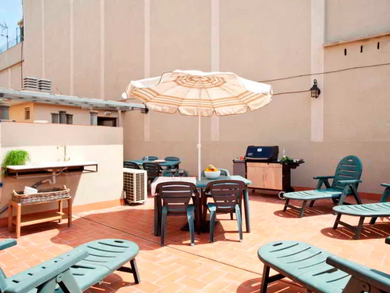 Terrace, AinB Eixample-Entença Apartments, Barcelona