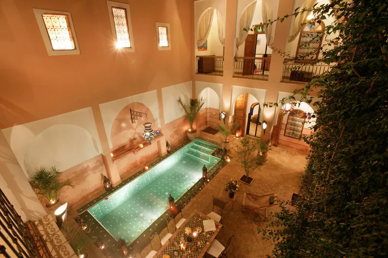 General view, Riad Zagouda, Marrakech