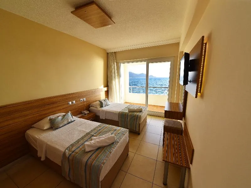 DOUBLE SEA VIEW Room, Rosary Beach Hotel, Dalaman