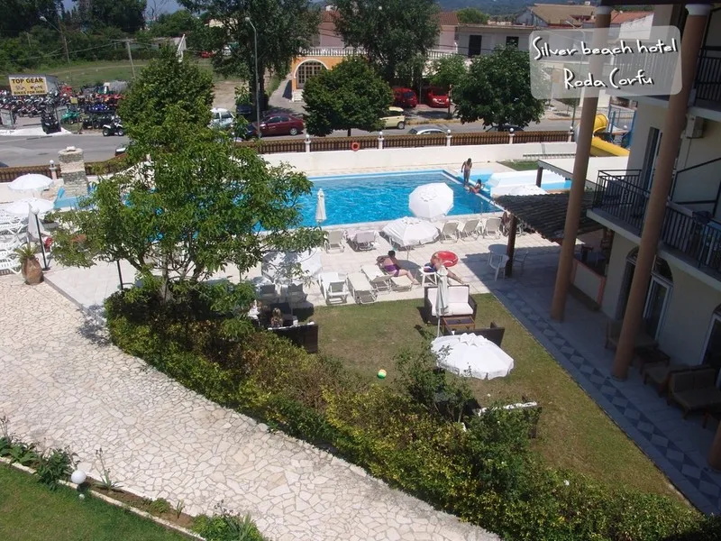 Pool, Silver Beach Hotel and Annexe Apartments, Corfu