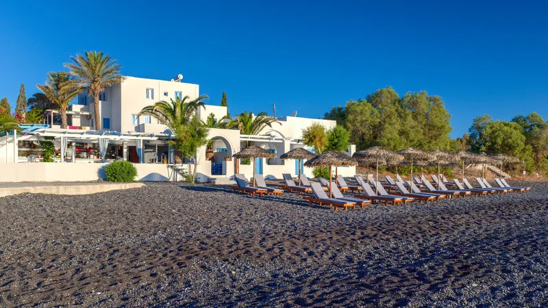 Beach, Sigalas Beach Hotel, Santorini