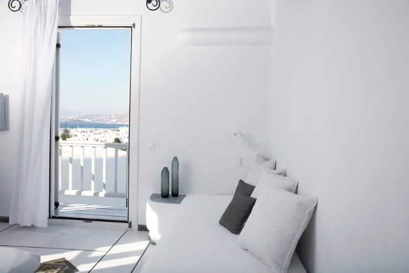 Room, Belvedere hotel, Mykonos