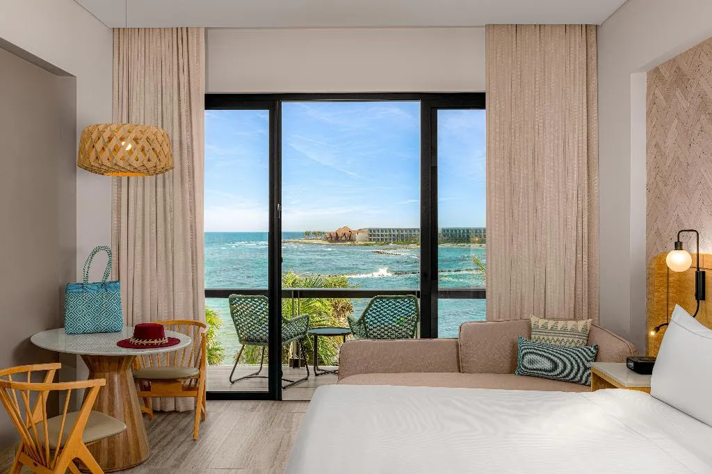 DOUBLE OCEAN VIEW KING BED Room, Hilton Tulum Riviera Maya All-Inclusive Resort, Cancun Area