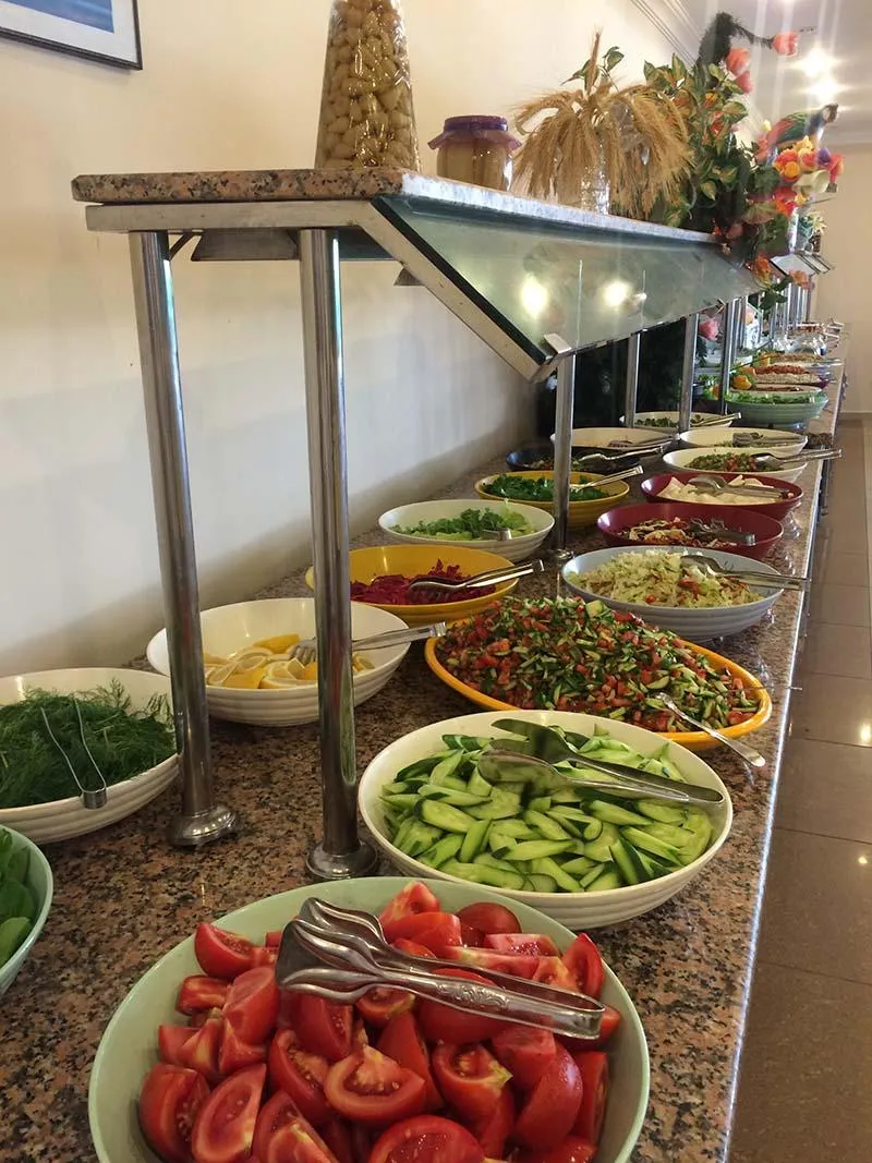 Restaurant, Club Bayar Beach Hotel, Antalya