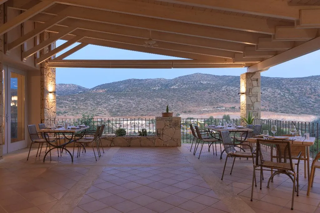 Terrace, Crete Golf Club Hotel, Crete