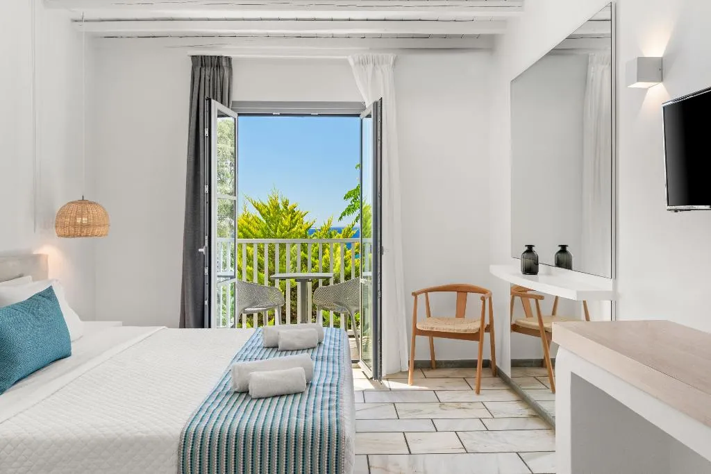 Double or Twin SUPERIOR SEA VIEW Room, Mr & Mrs White Tinos, Mykonos