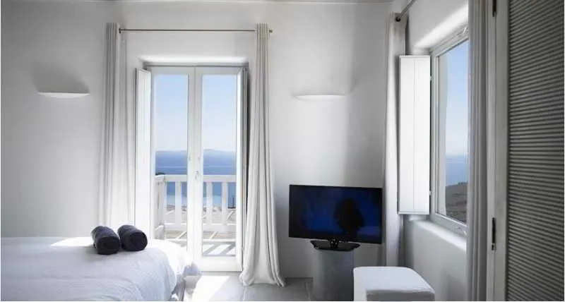 VILLA SUPERIOR Room, Ammos Villas In Houlakia, Mykonos