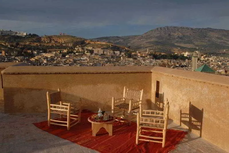 Terrace, Dar Bensouda, Fez