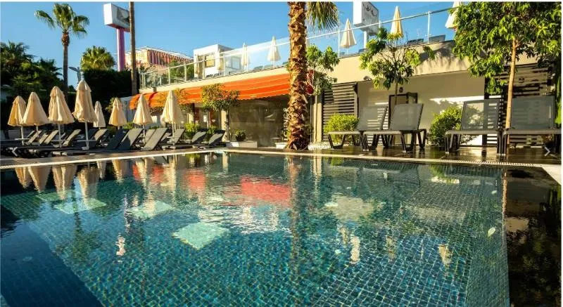 Pool, White City Beach Hotel, Antalya