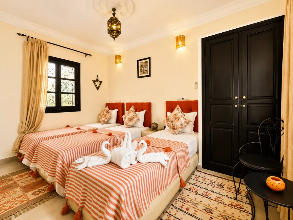 TRIPLE STANDARD Room, Riad Dar Benbrahim, Marrakech
