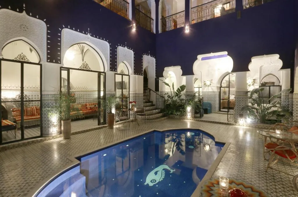 General view, Riad Bindoo, Marrakech